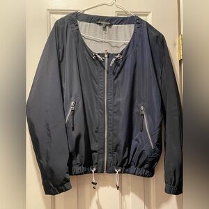 Athleta Navy Bomber Jacket